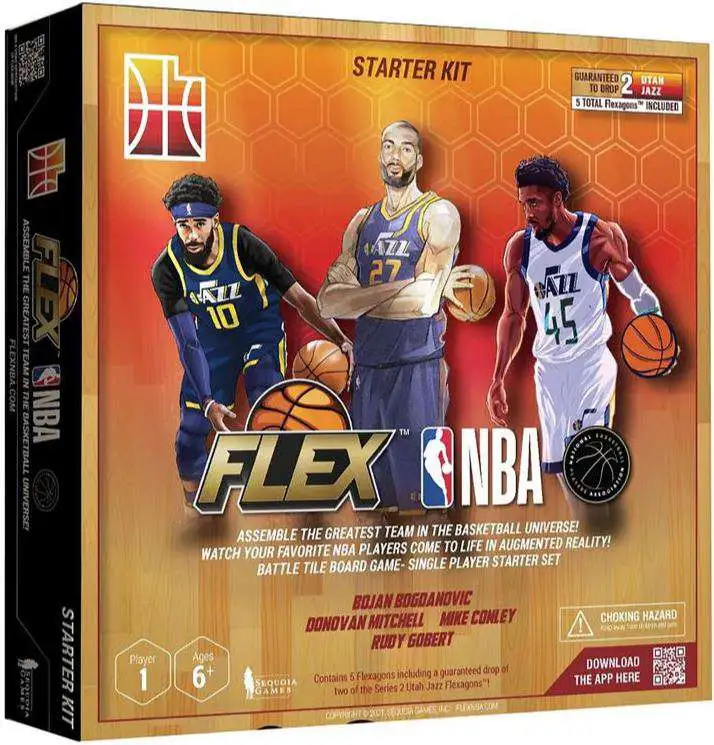 FLEX NBA Utah Jazz Starter Kit Sequoia Games ToyWiz