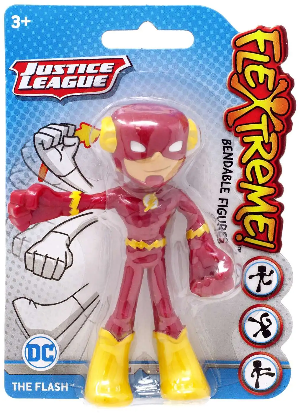 Flash Justice League The New Frontier Bendable Action Figure 