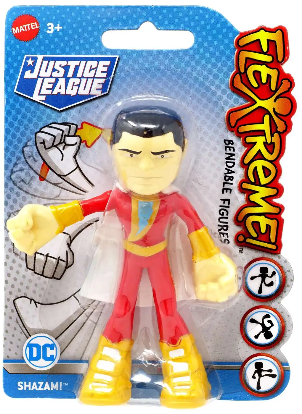 DC Justice League Flextreme Shazam! Action Figure