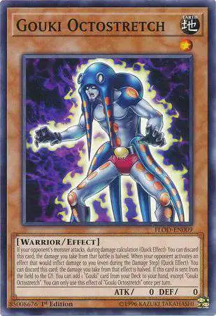 YuGiOh Flames of Destruction Common Gouki Octostretch FLOD-EN009