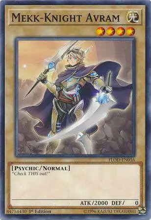 YuGiOh Flames of Destruction Single Card Common Mekk-Knight