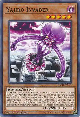 YuGiOh Flames of Destruction Common Yajiro Invader FLOD-EN031