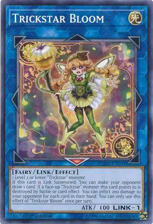 YuGiOh Flames of Destruction Common Trickstar Bloom FLOD-EN039