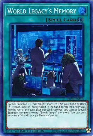 YuGiOh Flames of Destruction Super Rare World Legacy's Memory FLOD-ENSE3