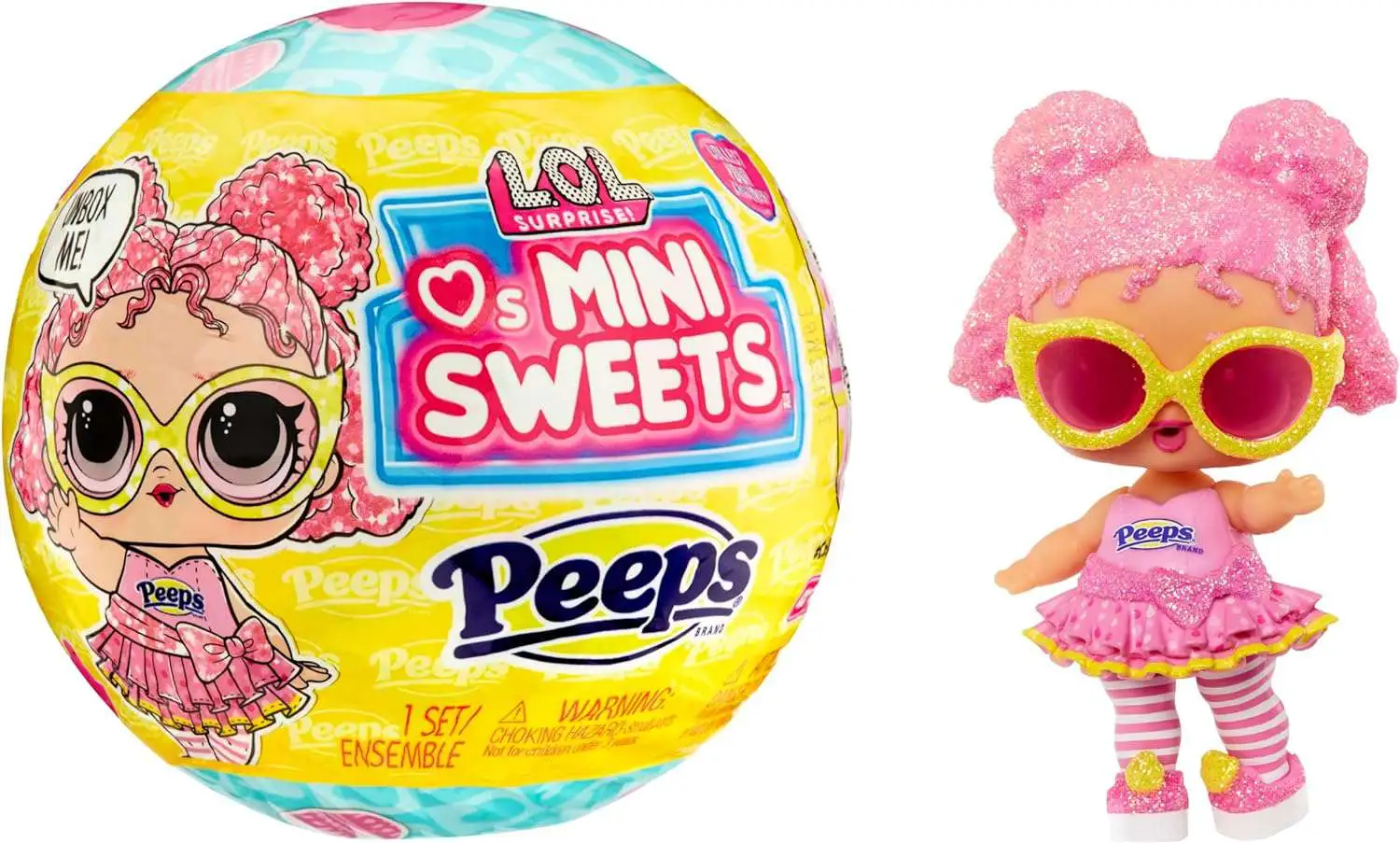 LOL Surprise Loves Mini Sweets Peeps Fluff Chick Mystery Pack MGA ...