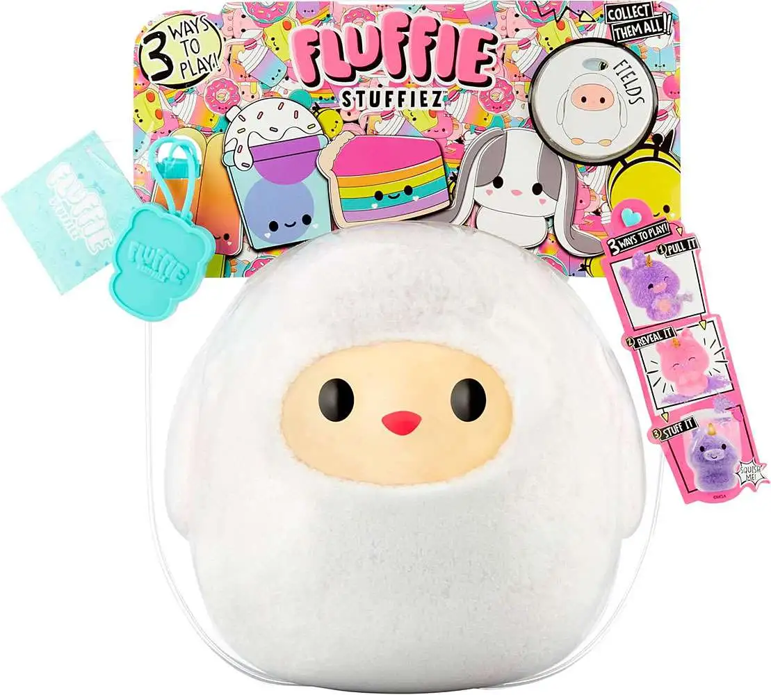 Fluffie Stuffiez Ice Cream Pull To Reveal Surprise Plush