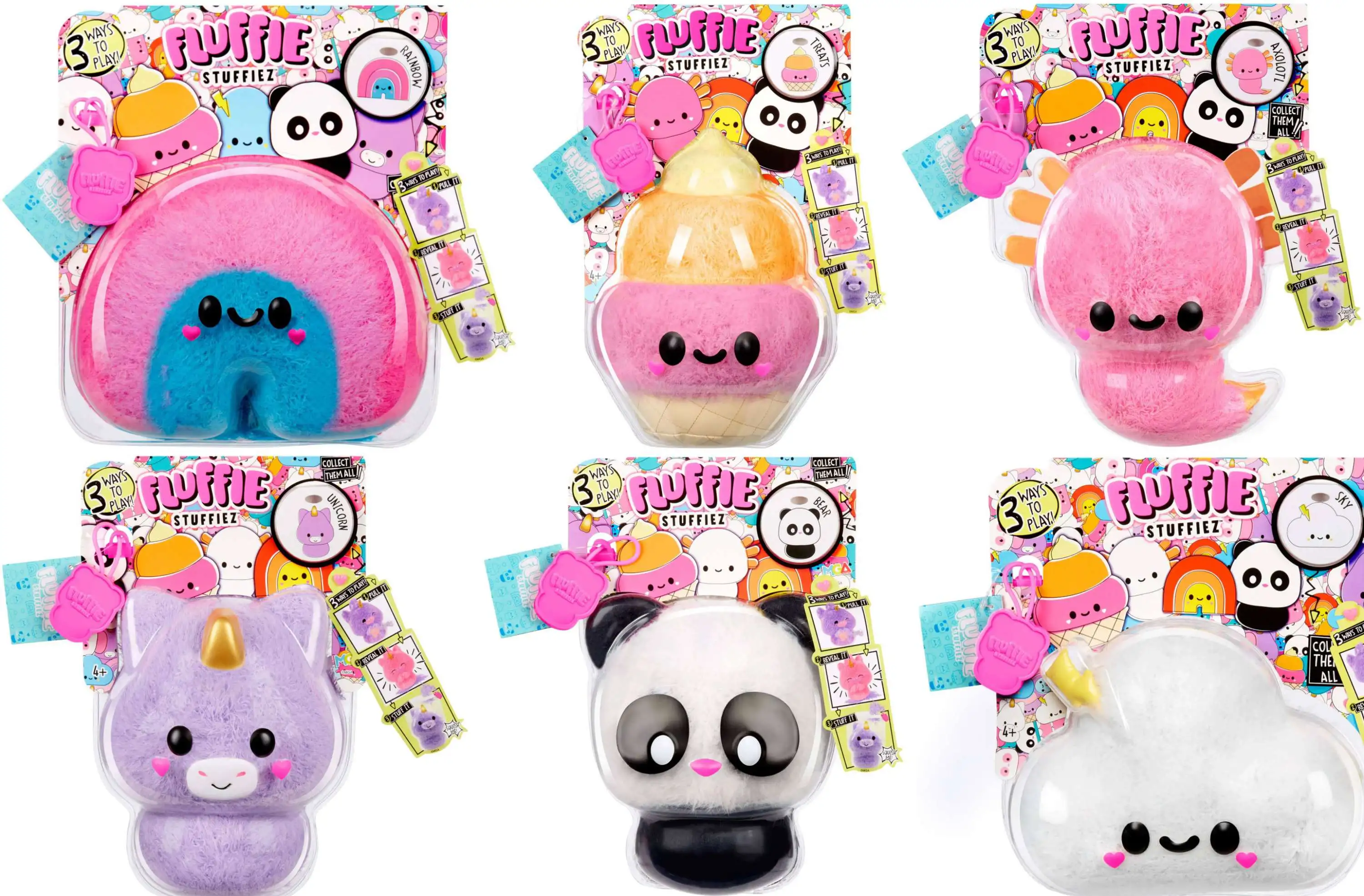 Buy Fluffie Stuffiez Small Rainbow Plush, Teddy bears and soft toys