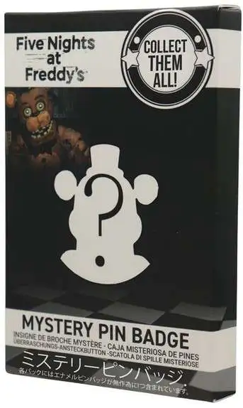 Five Nights at Freddys Metal Pin Mystery Pack 1 RANDOM Pin