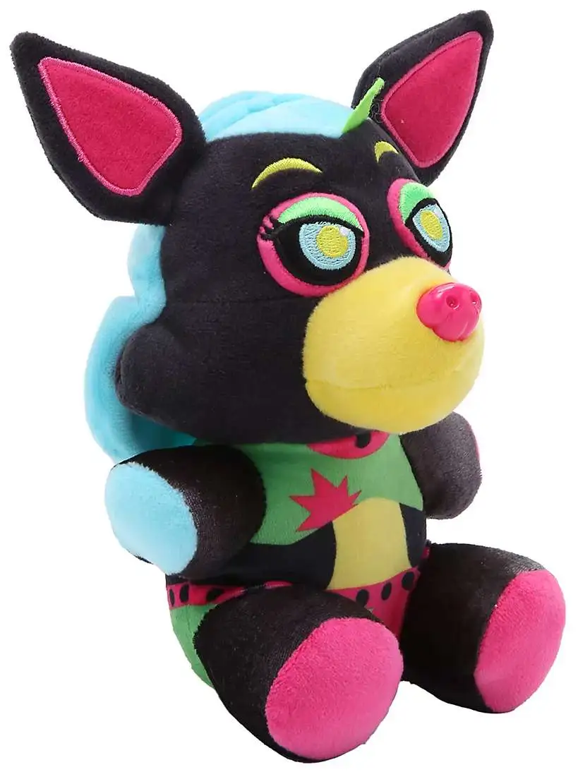 Funko Five Nights at Freddy's Security Breach Blacklight Roxanne Wolf Exclusive 8-Inch Plush