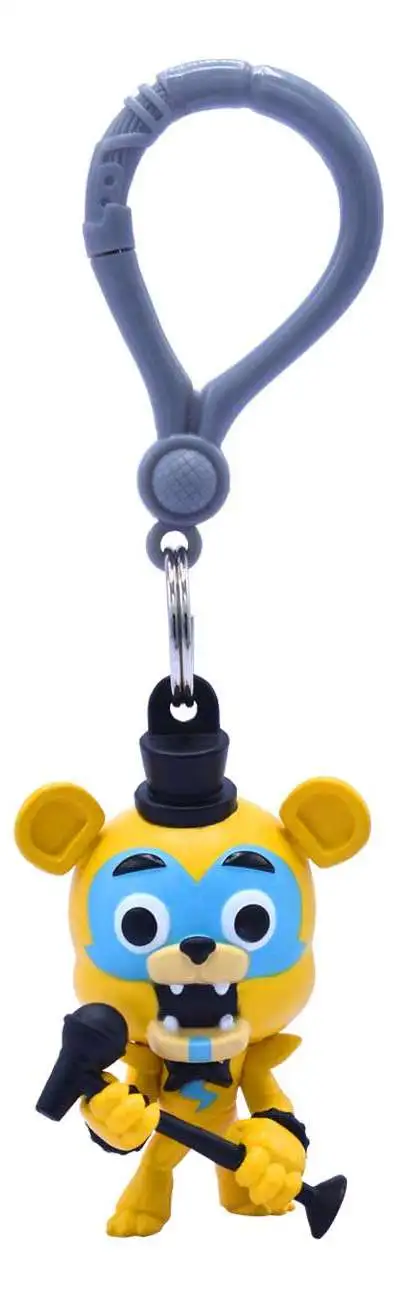 Five Nights at Freddy's FNAF Hangers Security Breach Glamrock Freddy Backpack Hanger Figure [Loose]
