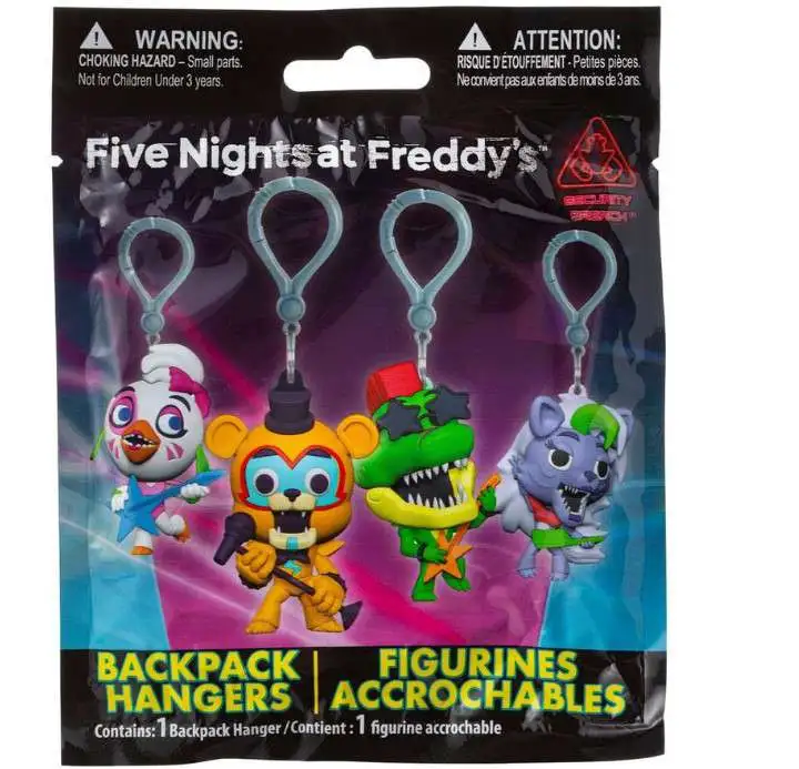 Five Nights at Freddy's Security Breach Backpack Hangers Blind Bag - S –  Pickaparty