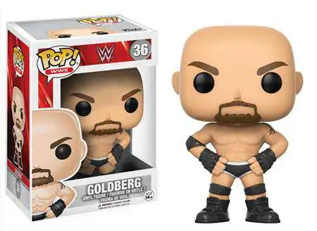 Funko WWE Wrestling POP! WWE Goldberg Vinyl Figure #36 [Old School, Damaged Package]