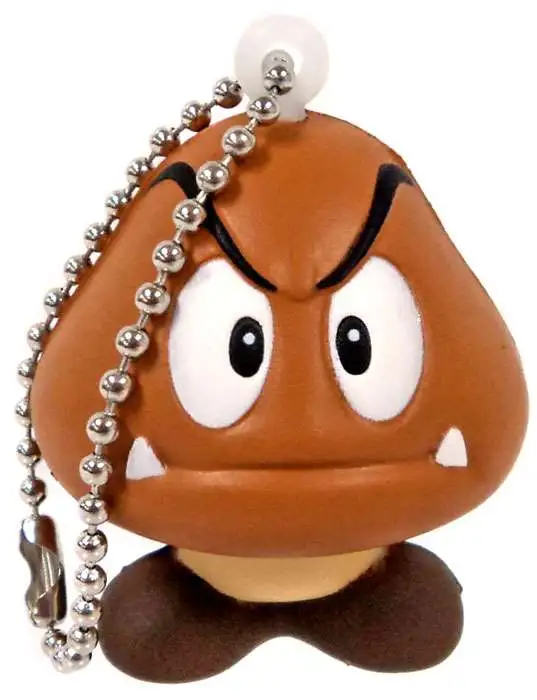 Super Mario Goomba Keychain [Foam]