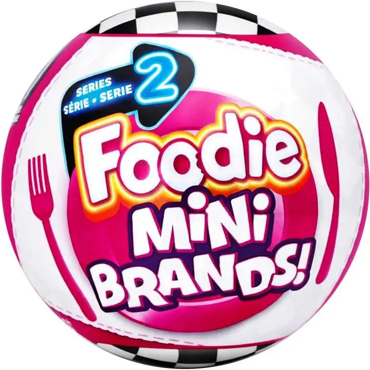 5 Surprise Mini Brands! Foodie Series 2 Mystery Pack