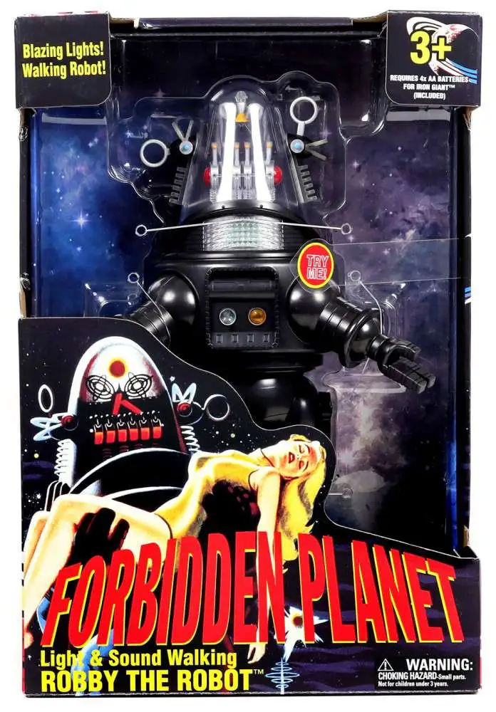 Forbidden Planet Light & Sound Walking Robby The Robot Exclusive