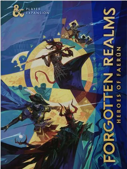 Dungeons & Dragons Forgotten Realms Heroes of Faerun Book [Alternate Cover] (Pre-Order ships June)