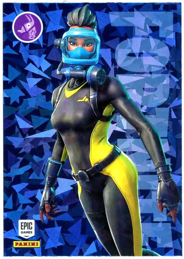 Fortnite 2021 Series 3 Cracked Ice Reef Ranger #165 [Epic Outfit]