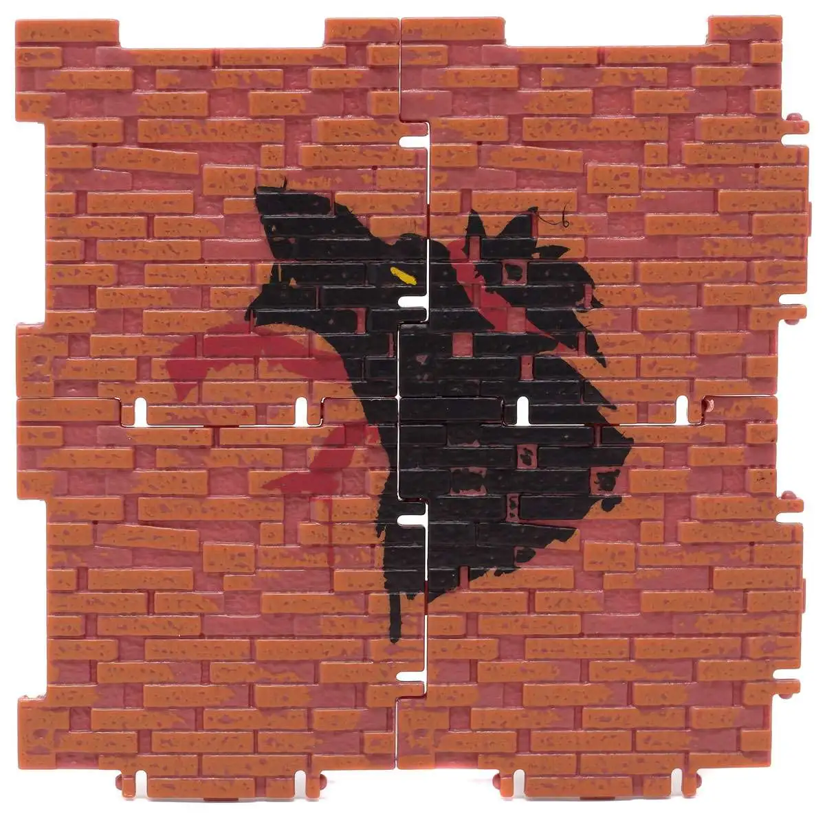 Fortnite Building Material with Wolf with Bandana 4-Inch Figure Accessory [Loose]