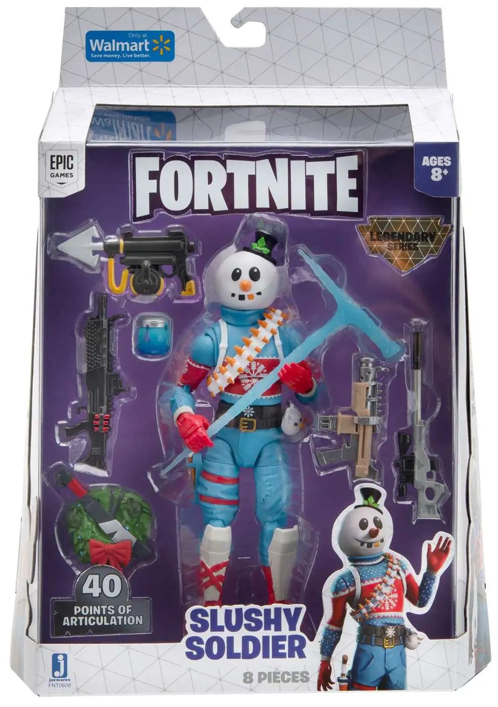  Fortnite Legendary Series, 1 Figure Pack - 6 Inch X