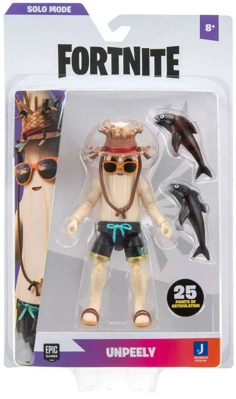 Fortnite Teknique Solo Mode Action Figure 4 in NEW Epic Games Ages 8+ 