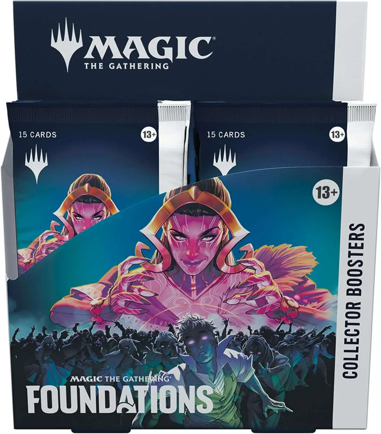 Magic The Gathering Foundations COLLECTOR Booster Box 12 Packs Wizards of  the Coast - ToyWiz
