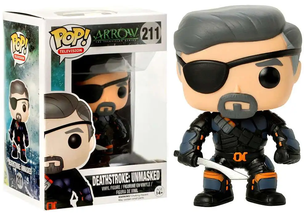 POP Funko 54617 DC Deathstroke – #386 Exclusive Special Edition, Statuetta Da Collezione In Vinile