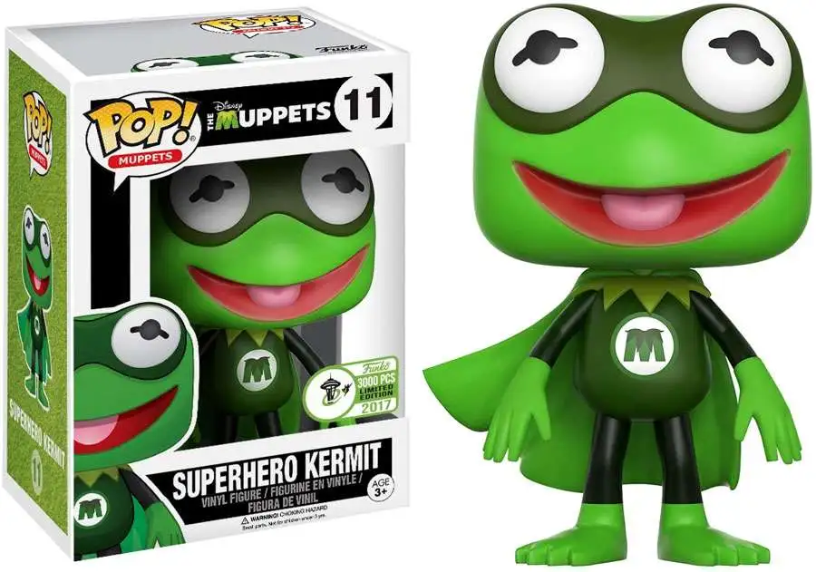 Funko The Muppets POP! Muppets Superhero Kermit Exclusive Vinyl Figure #11