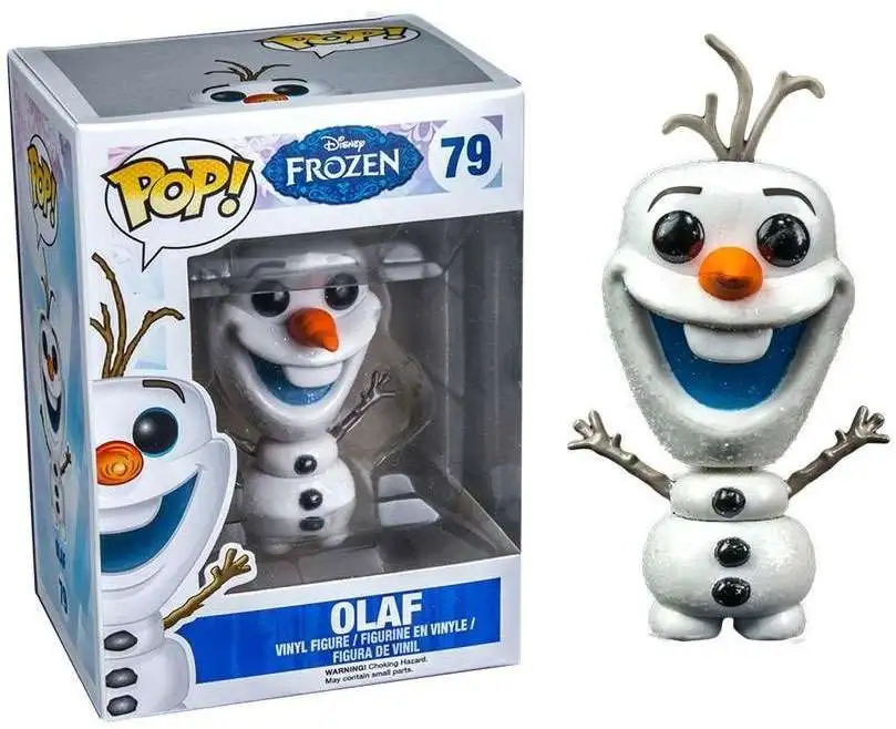 FUNKO POP Disney Frozen Olaf 79 EE Exclusive figure new/boxed Damaged Box 