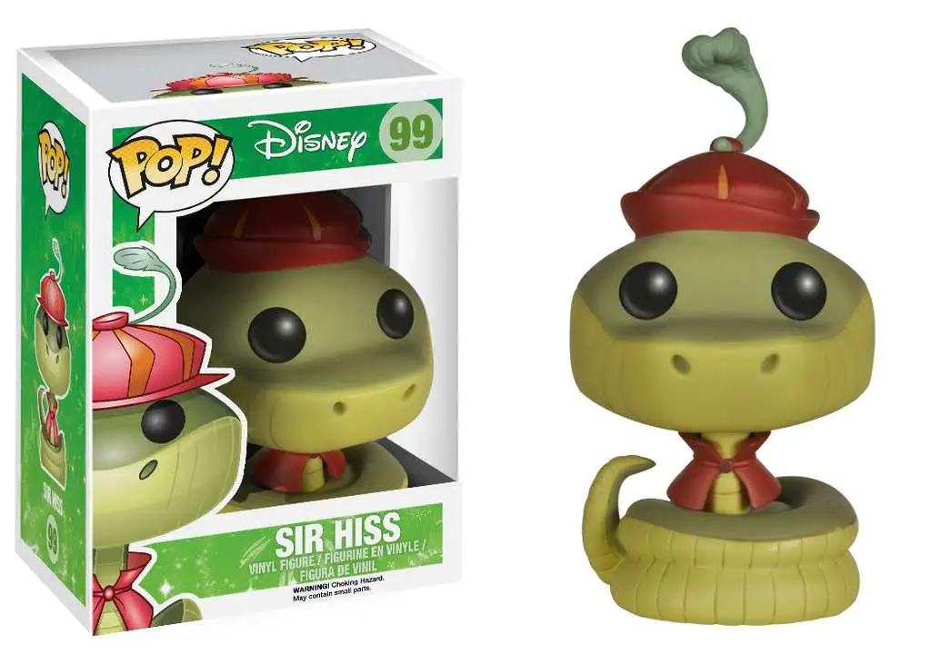 Funko Disney Robin Hood POP Disney Sir Hiss Vinyl Figure 99 - ToyWiz