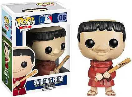 Funko MLB San Diego Padres POP MLB Mascots Swinging Friar Vinyl Figure 6  Mascot, Damaged Package - ToyWiz