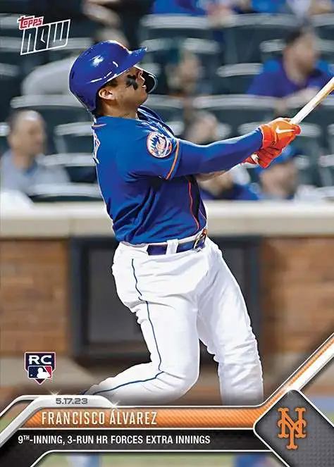 Francisco Alvarez New York Mets 2023 Topps Stars of MLB # 50