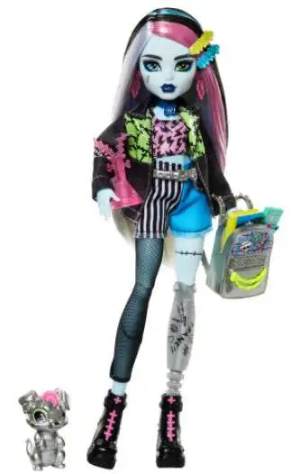 Monster High Frankie Stein Doll [with Watzie, 2024]