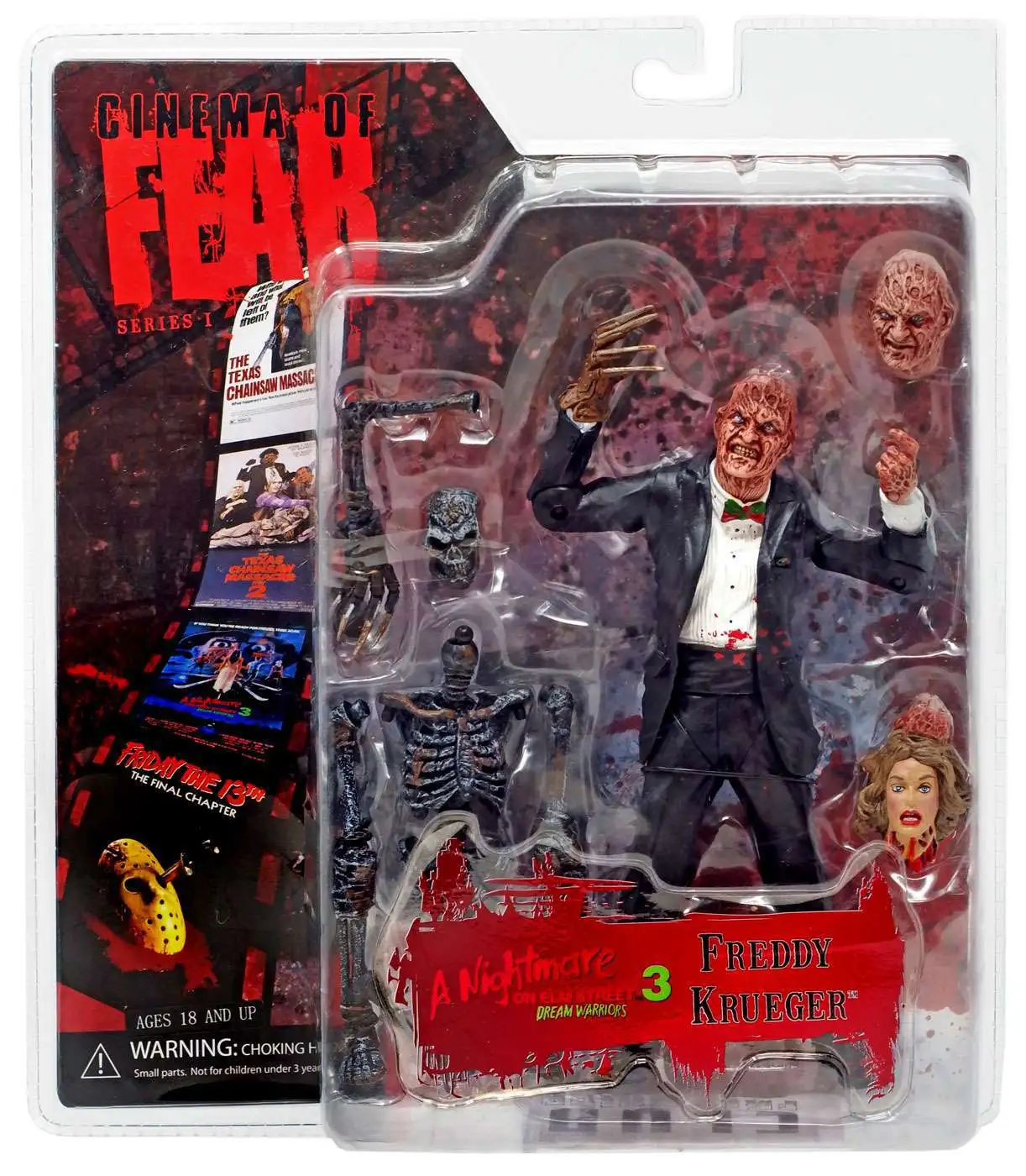Nightmare on Elm Street Cinema of Fear Freddy Krueger Action Figure [Damaged Package]