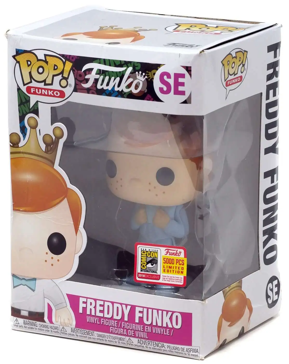 POP! Funko Freddy Funko Vinyl Figure SE [Blue Tux, Damaged Package]