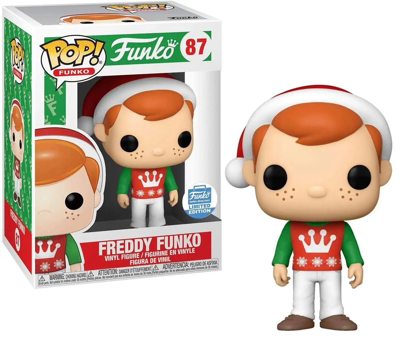 Funko Peppermint Lane POP Town Christmas Frosty Franklin with Post ...