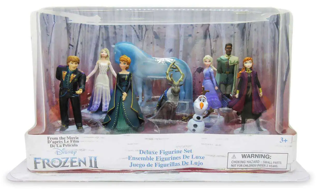 Frozen 2 Deluxe Figurine Set of Characters Disney Figures 