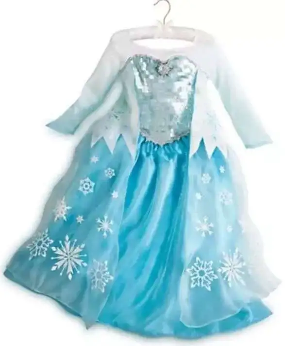 Disney Frozen Elsa Dress Dress Up Toy [Size 9/10]