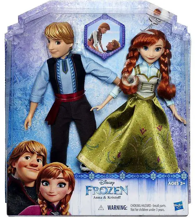 Antibiotica Gemaakt van Incident, evenement Disney Frozen Anna Kristoff Fashion Doll 2-Pack Hasbro Toys - ToyWiz