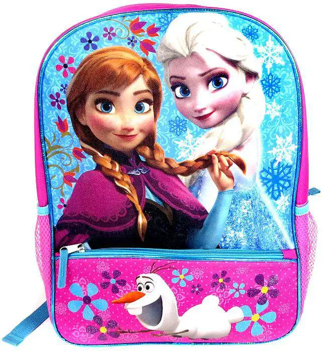 Disney Frozen Lunch Bag and/or Tritan Bottle Set School New Gift Anna Elsa Olaf 