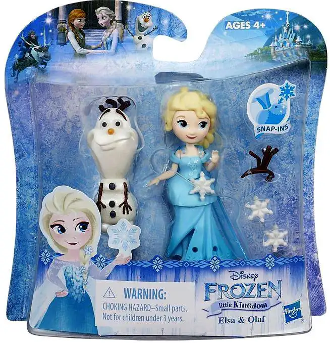 Frozen 2 - Kit Mini Bonecas Elsa Anna Olaf Disney - Hasbro E5504