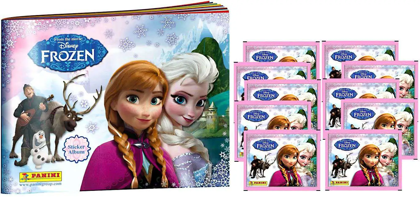 Panini Frozen serie 7 sticker diario 1 X Display/50 bolsas 