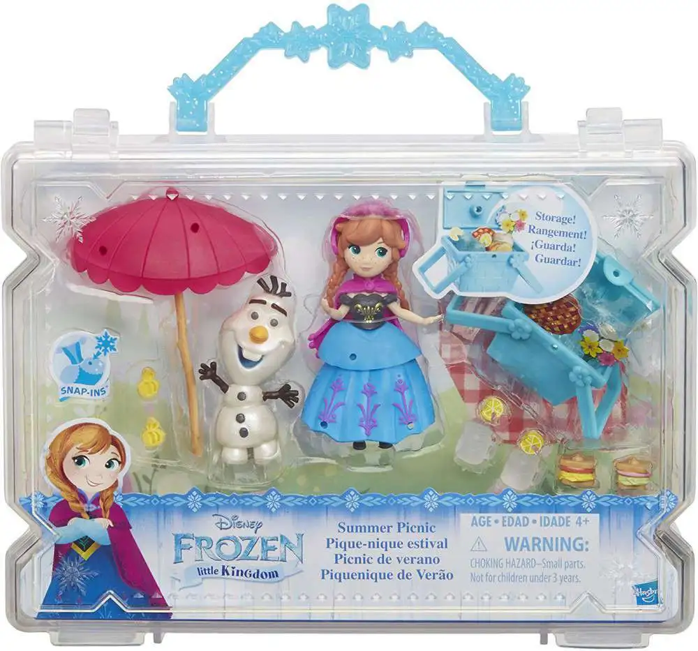 Boneca Frozen 2 - Anna E Olaf No Piquenique - Disney Hasbro