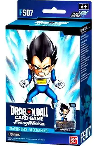 Dragon Ball Super Trading Card Game Fusion World Vegeta Mini Starter Deck  FS07 ENGLISH, 51 Cards Bandai - ToyWiz