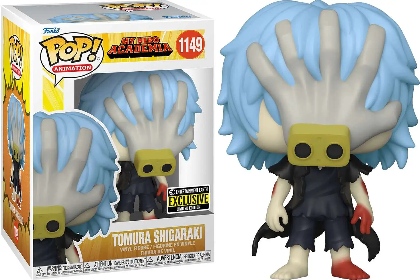 Funko My Hero Academia POP! Animation Tomura Shigaraki Exclusive Vinyl Figure #1149 [Damaged Package]