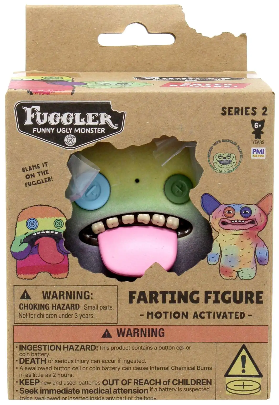 Fuggler Farting Figure Oogah Boogah Vinyl Figure with Sound [Motion Activated!]