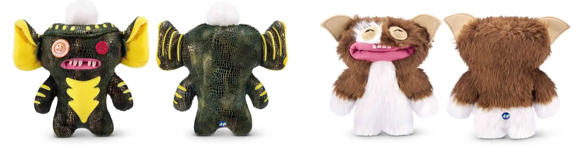 【日本未発売】　Gremlins x Fuggler ぬいぐるみ2体セット COMPLETE SET OF 2 - Gremlins X Zuru Fugglers - Gizmo