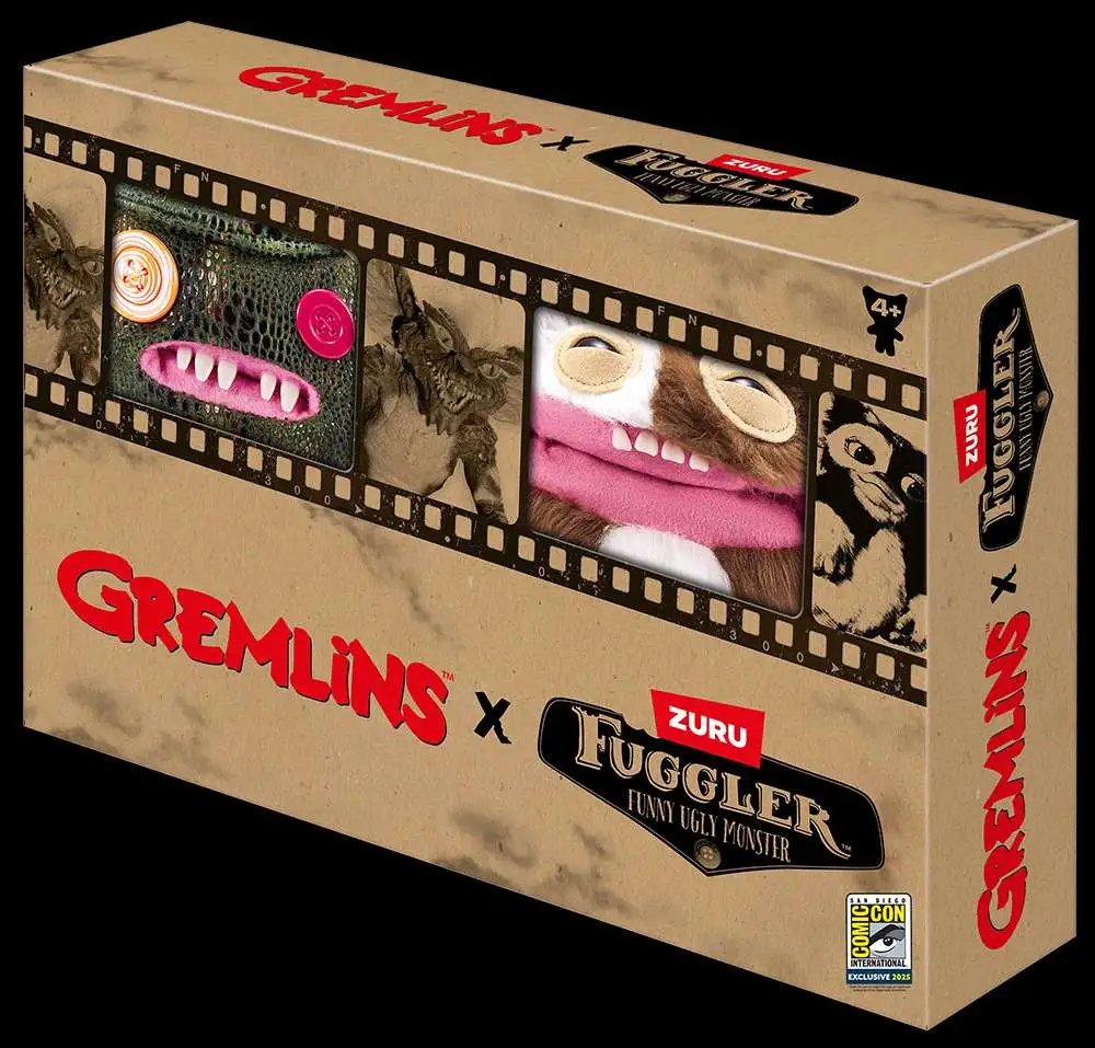 【日本未発売】　Gremlins x Fuggler ぬいぐるみ2体セット Fugglers X Gremlins STRIPE Funny Ugly Monsters Limited