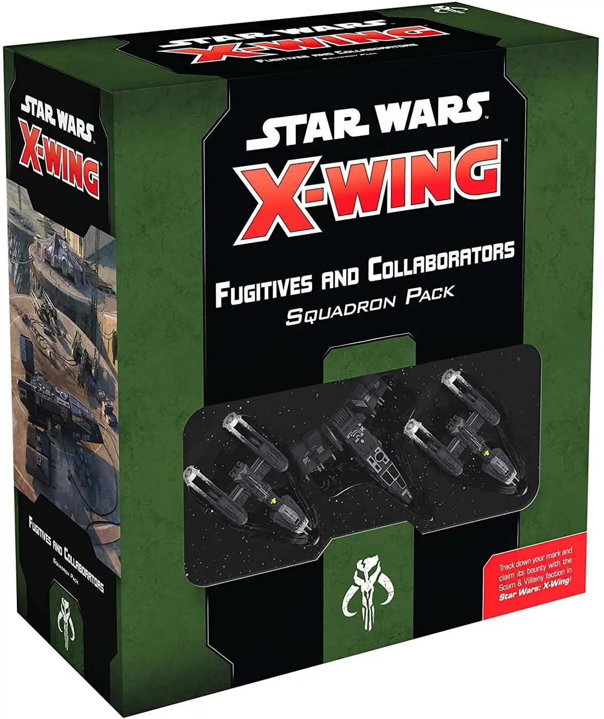 Star Wars X-Wing Miniatures Game Fugitives Collaborators Squadron Pack ...