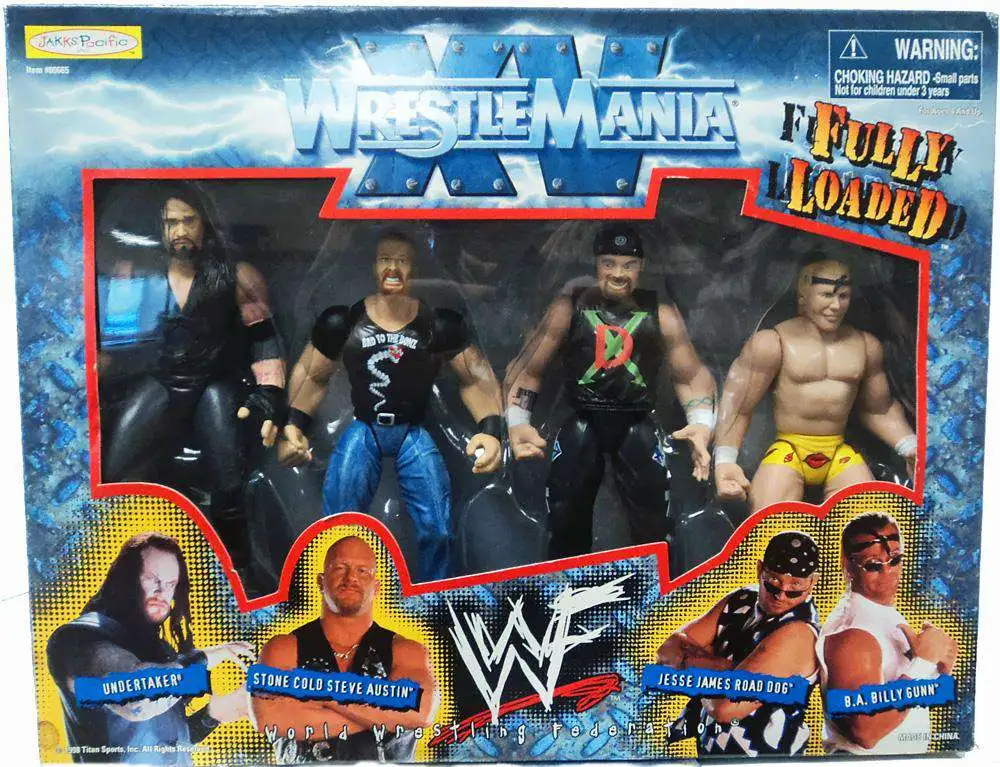 WWF Wrestlemania XV Superstars Series 7 The Undertaker Wrestling Figure WWE 