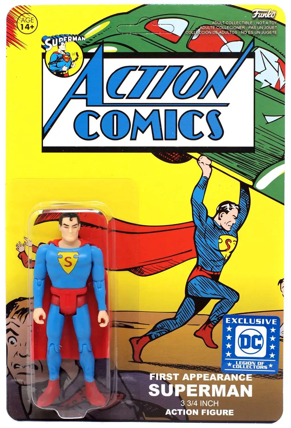 Funko DC First Appearance Superman Exclusive Action Figure